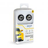 Дневные ходовые светодиодные огни MTF Light PLR25I, точечные с врезным способом крепления